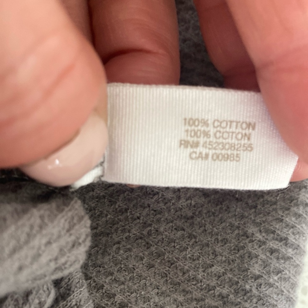 SKIN waffle jersey tank grey XS - Picture 4 of 4